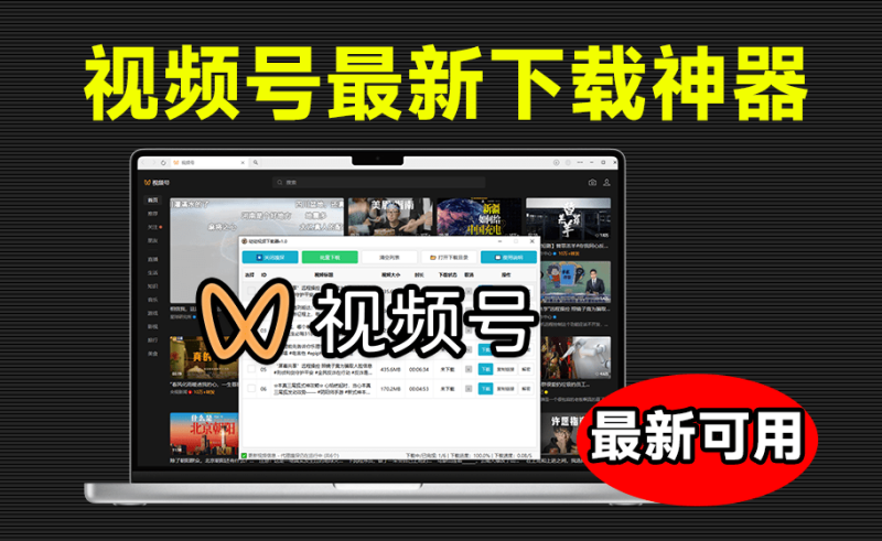 哒哒视频下载器:2025最新视频号下载神器,一键嗅探,批量满速下载-理想之家