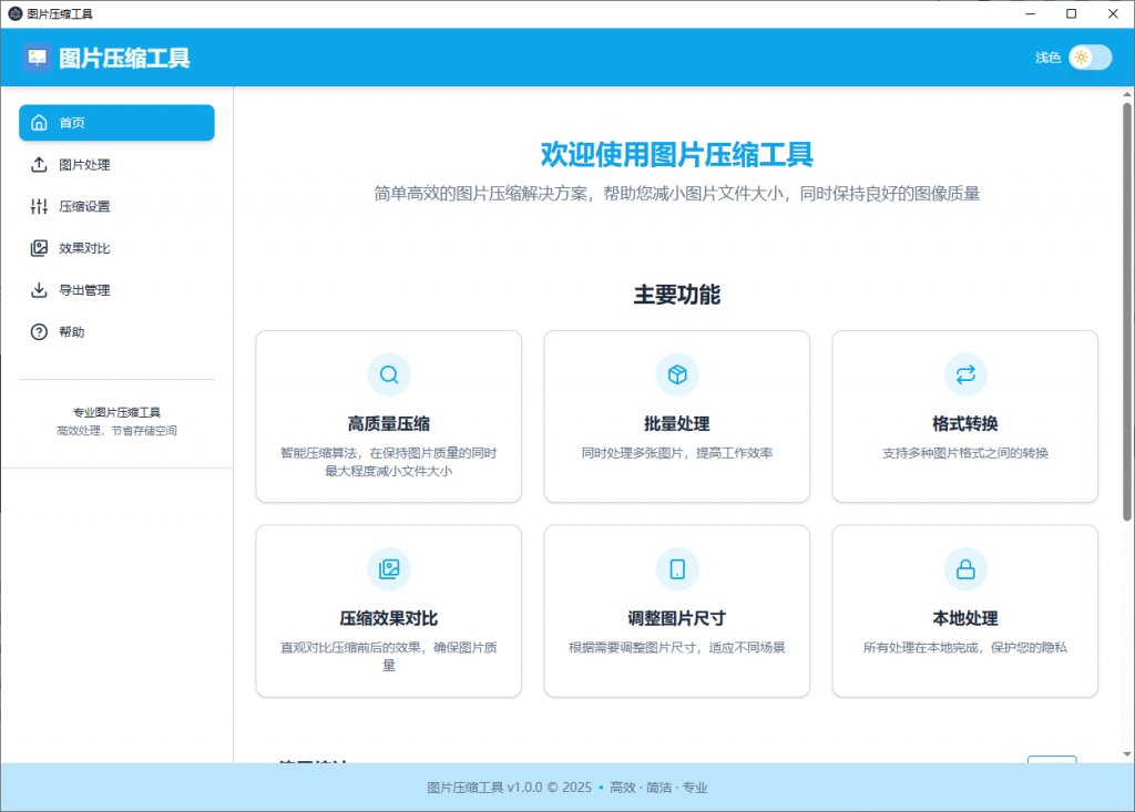 图片[2]-【批量压图不花钱】LocalSqueeze绿色版：离线秒压50张，画质几乎不变，免费开源！-理想之家